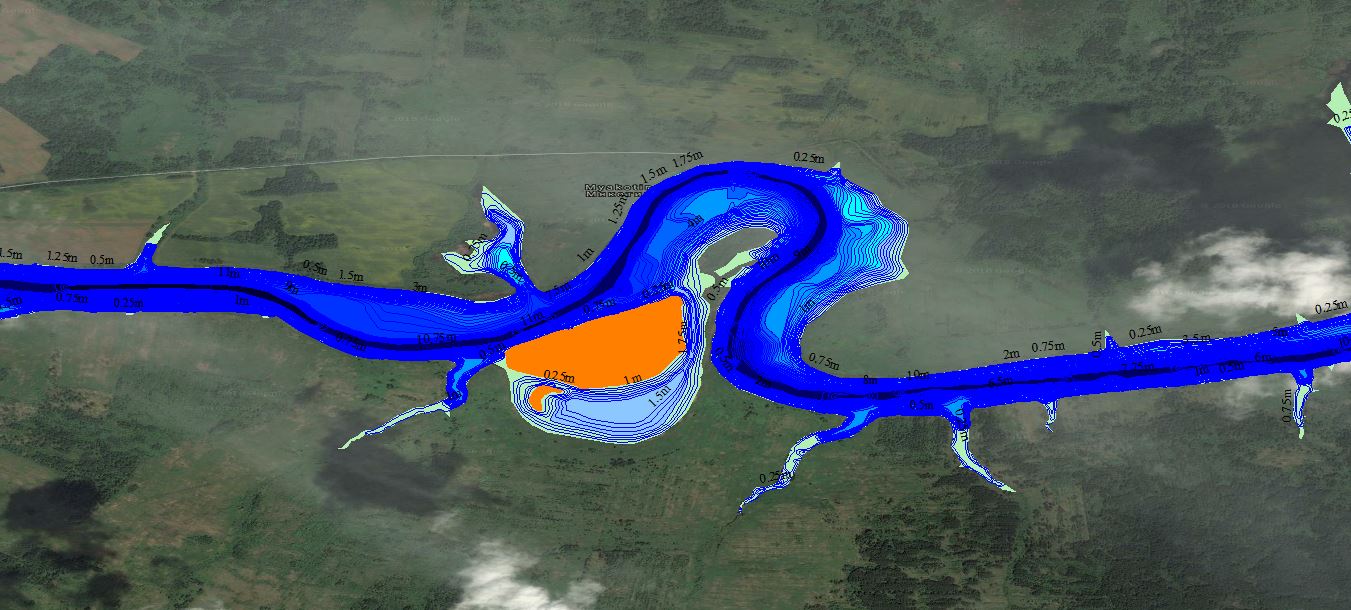 Вазузское водохранилище карта глубин - 27 Сентября 2023 - Карты GPS